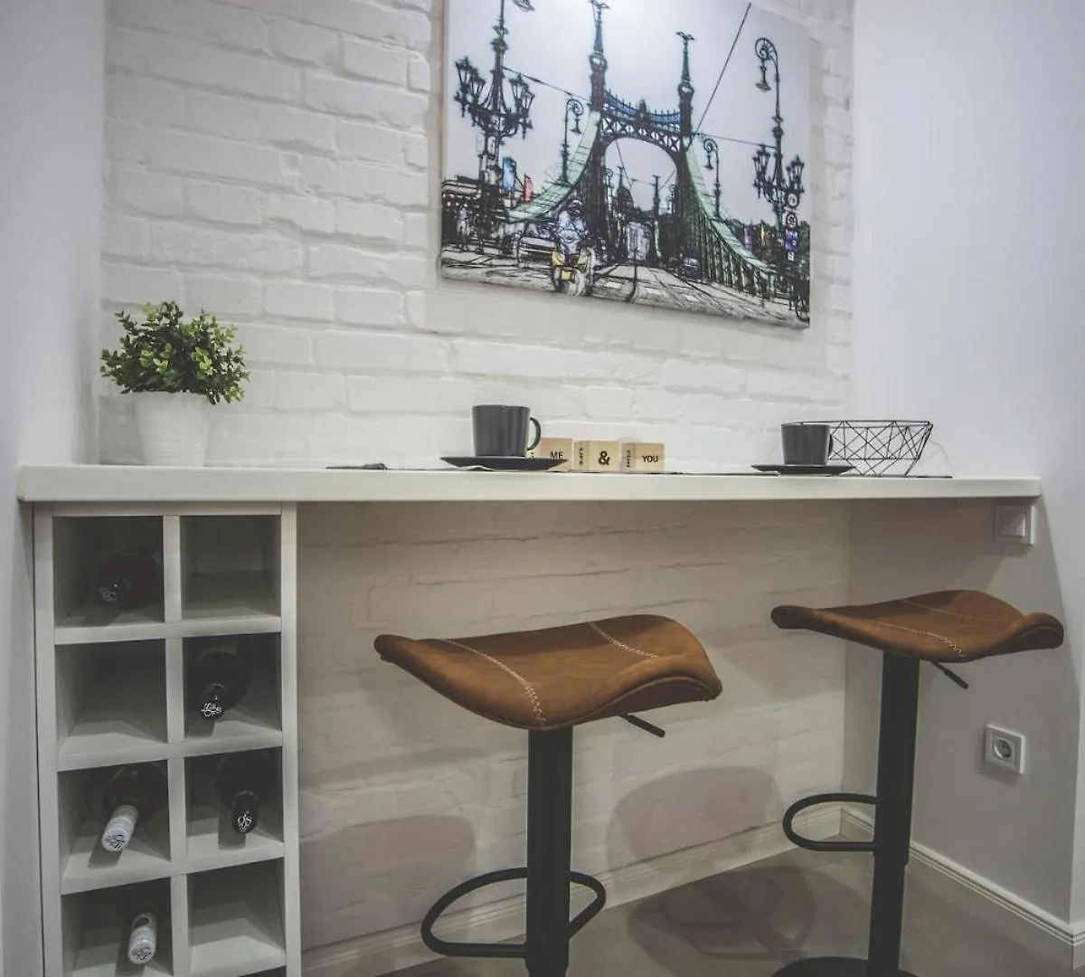 Modern, Designer Studio In Vibrant Budapest Soho